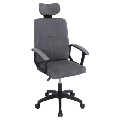 ОФИС СТОЛ NIMBLE HM1199.12 СИВ ПЛАТ-ЧЕРНА НАЙЛОНОВА КОНСТРУКЦИЯ И ОСНОВА 51x61x130Hcm.