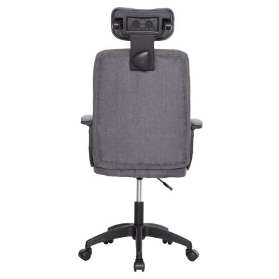 ОФИС СТОЛ NIMBLE HM1199.12 СИВ ПЛАТ-ЧЕРНА НАЙЛОНОВА КОНСТРУКЦИЯ И ОСНОВА 51x61x130Hcm.