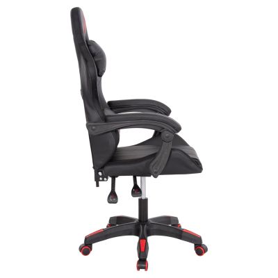 GAMING ARMCHAIR DARREN HM1203.01 BLACK-RED PVC 58.5x100x120Hcm.
