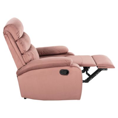 ARMCHAIR MASSAGE YASUMU HM9784.02 DUSTY PINK VELVET 80x93x100Hcm.
