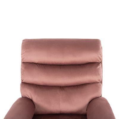 ARMCHAIR MASSAGE YASUMU HM9784.02 DUSTY PINK VELVET 80x93x100Hcm.