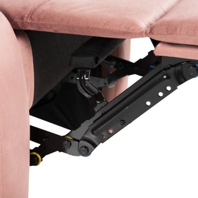 ARMCHAIR MASSAGE YASUMU HM9784.02 DUSTY PINK VELVET 80x93x100Hcm.