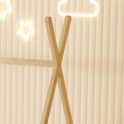 BED FOR KIDS MUNK HM681.01 t.MONTESSORI SOLID PINE WOOD IN NATURAL FOR MATTRESS 190x90cm.