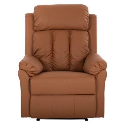 ARMCHAIR MASSAGE HAPPER HM9785.12 BROWN PU LEATHER 76x94x102Hcm.