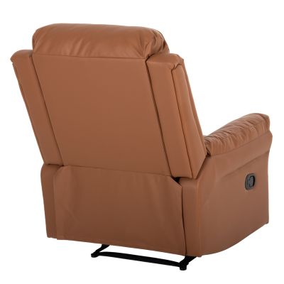 ARMCHAIR MASSAGE HAPPER HM9785.12 BROWN PU LEATHER 76x94x102Hcm.