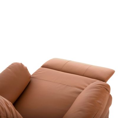 ARMCHAIR MASSAGE HAPPER HM9785.12 BROWN PU LEATHER 76x94x102Hcm.