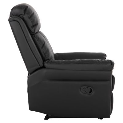 ARMCHAIR MASSAGE HAPPER HM9785.11 BLACK PU LEATHER 76x94x102Hcm.