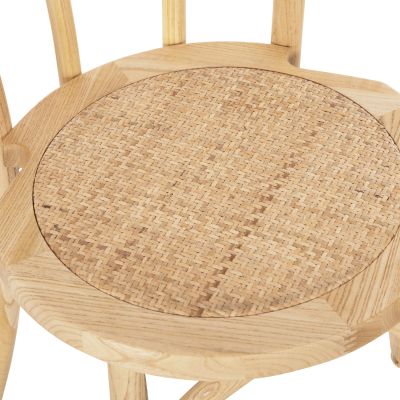 СТОЛ MONTREAL ВИЕНСКИ СТИЛ БУК HM8914.25 В ЦВЯТ ТЪМЕН МЕД