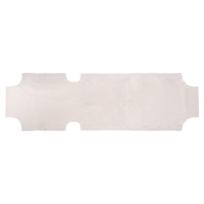 РЕЗЕРВЕН ТЕКСТИЛЕН ПОКРИВАЛ HM5072.03 600gr/m2 2x1 ЗА КЛАСИЧЕСКИ ШЕЗЛОНГИ В БЯЛО