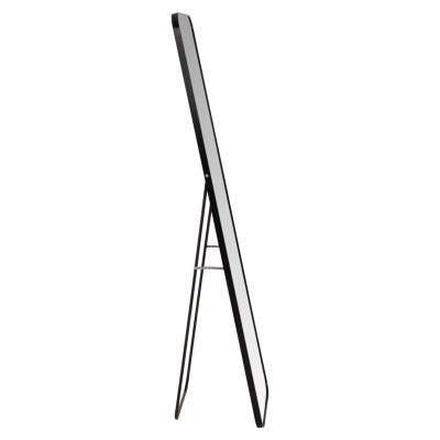 FLOOR STANDING MIRROR BOELY HM9577.01 ALUMINUM FRAME IN BLACK COLOR 40x35x160Hcm.
