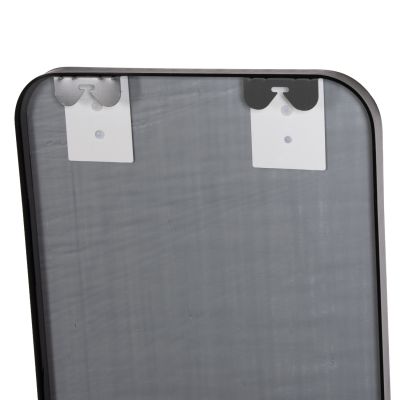 FLOOR STANDING MIRROR BOELY HM9577.01 ALUMINUM FRAME IN BLACK COLOR 40x35x160Hcm.