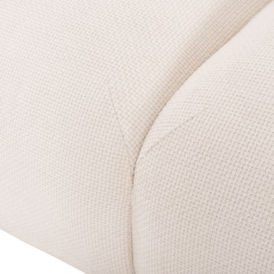 CORNER SOFA BRICKEN HM3275.02R WHITE FABRIC 110-282x98-160x72Hcm.