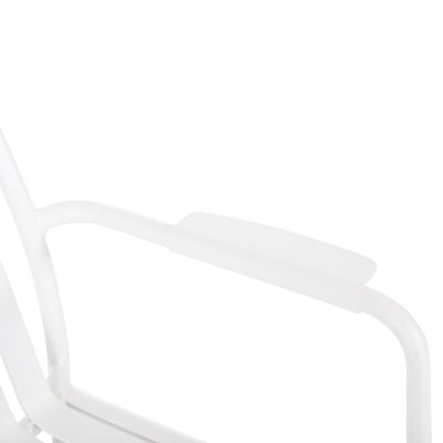 ALUMINUM ARMCHAIR RACHEL HM6088.02 WHITE 63x58x85Hcm.