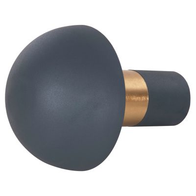 TABLE LAMP PUNE HM4253.05 METAL IN ANTHRACITE BLUE-GOLD Φ31x41.5Hcm.