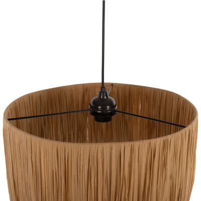 ПАНЕЛ ВЪТРЕШНА ЛАМПА HM7945.05 БЕЖОВА КАПАЧКА ЗА ВЪЖЕ ОТ ХАРТИЯ Φ40x117Hcm.