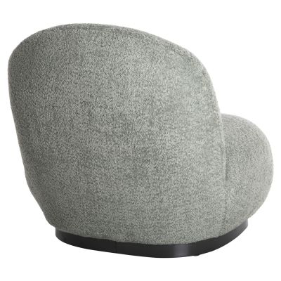 КРЕСЛО BEANY HM9591.05 ШАМ ФЪСТЪК ЗЕЛЕН БУКУЛ ПЛАТ 82x82x80Hcm.