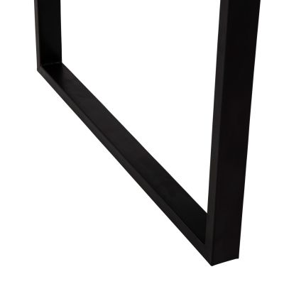 ХОЛНА МАСА HM9585.02 MDF В СИВ МРАМОРЕН ПЛОТ-ЧЕРНА МЕТАЛНА ОСНОВА 120x60X46Hcm.