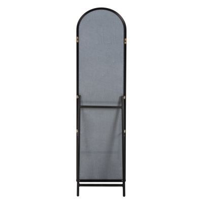 FLOOR STANDING MIRROR JOELY HM9578.01 ALUMINUM FRAME IN BLACK COLOR 40x31x160Hcm.