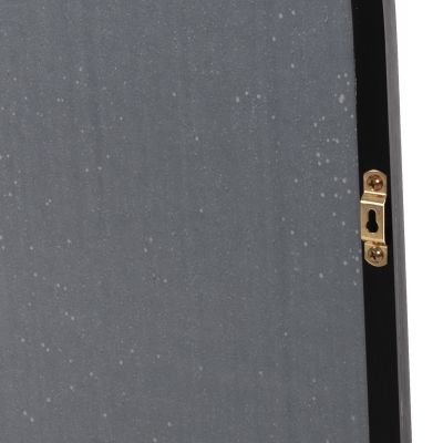 FLOOR STANDING MIRROR JOELY HM9578.01 ALUMINUM FRAME IN BLACK COLOR 40x31x160Hcm.