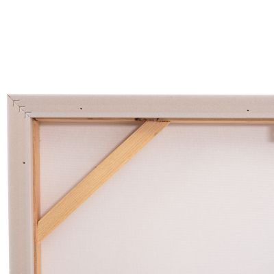 WALL PAINTING 3D FLUO HM4543.02 WITH BEIGE PS FRAME-HANDMADE SHAPES 60x4,5Χ90Hcm.