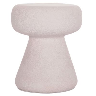 ROUND STOOL INTERON HM18171.02 FIBER CEMENT IN WHITE--Φ34x39Hcm.