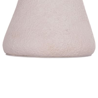 ROUND STOOL INTERON HM18171.02 FIBER CEMENT IN WHITE--Φ34x39Hcm.