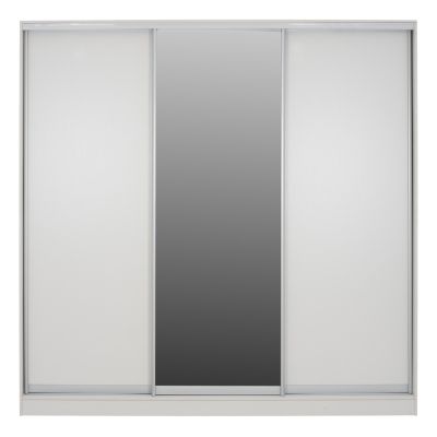 ΝΤΟΥΛΠΑ ΣΥΡΜΕΝΗ ADLER ΜΕΛΑΙΝΗΣ ΛΕΥΚΗ ΜΕ ΚΑΘΡΕΦΤΗ 3ΦΥΛΛΗ HM2462.03 240x60x240 e κ.