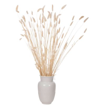 ДЕКОРАТИВЕН СУШЕН БУКЕТ ЗАЕШКА ОПАШКА HM7959 КРЕМ 76Hcm.