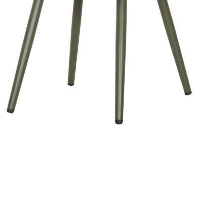 ARMCHAIR ALUMINUM CAMDEN HM6141.09 BACK CUSHION WITH PRINT DESIGN-DARK OLIVE 56x60x72-87Hcm.