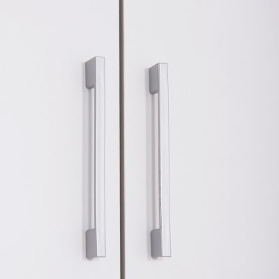 SHOE CABINET CLUSE HM2403.03 MELAMINE IN WHITE COLOR 60Χ36.5Χ186.5Hcm.