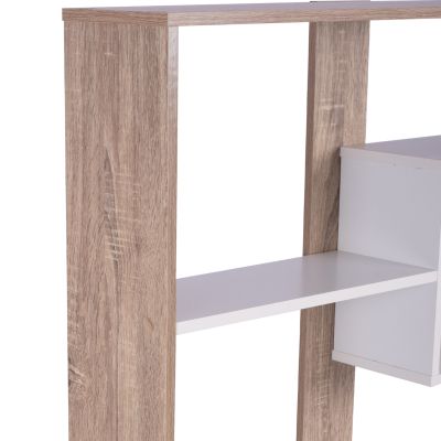 BOOKCASE MARCELINE HM8772.01 100Χ21Χ124,5 WHITE