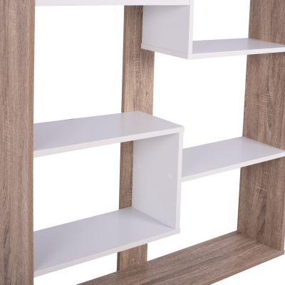BOOKCASE MARCELINE HM8772.01 100Χ21Χ124,5 WHITE
