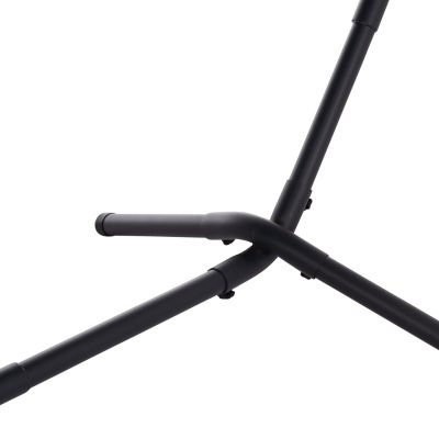 HAMMOCK CRAVE HM6304.02 ANTHRACITE METAL FRAME-BEIGE FABRIC 265x93x105Hcm.