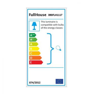 FLOOR LAMP IN ECRU AND BLACK HM7272.17 Φ38x145cm