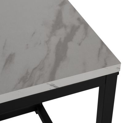 СТРАНИЧНИ МАСИ СИВО КОМПЛЕКТ 2БР MDF & МЕТАЛ 45Χ45Χ50Hcm.HM8762.12
