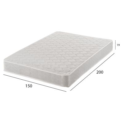 MATTRESS WITH CONTINUOUS SPRING HM669.05 DOUBLE-SIDED 150x200cm.