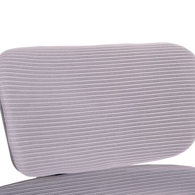 OFFICE CHAIR BASTON HM18236.02 GREY MESH FABRIC & BLACK PP FRAME 64x60x127Hcm.