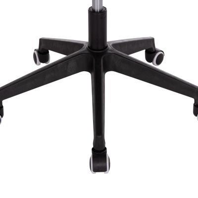 OFFICE CHAIR BASTON HM18236.02 GREY MESH FABRIC & BLACK PP FRAME 64x60x127Hcm.