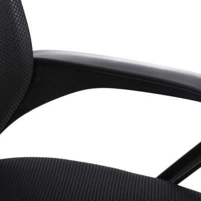 OFFICE CHAIR BRISTONE HM1058.31 CHROMED LEG-BLACK MESH 56x53x93Hcm.