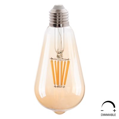 LIGHT BULB HM4188.02 LED FILAMENT 8W E27 DIMMABLE 3000K GOLD