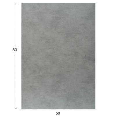 HPL TABLETOP HM6350.32 RECTANGULAR IN CEMENT COLOR 60X80cm