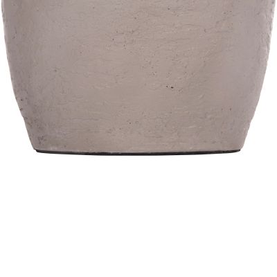 SIDE TABLE REBON HM18156.03L FIBER CEMENT IN GREY COLOR--Φ40x56.5Hcm