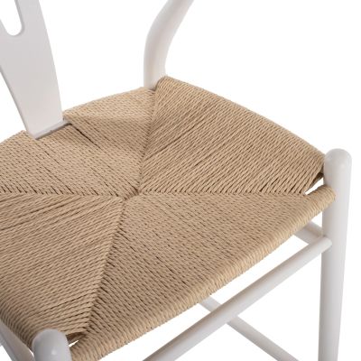 БАР СТОЛ BRAVE ОБГРАБАЛКА ОТ БУК, ПОЛУКРЪГЛА HM9405.03 48x53x100H cm.