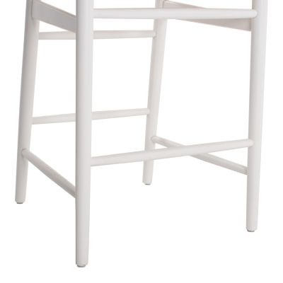 БАР СТОЛ BRAVE ОБГРАБАЛКА ОТ БУК, ПОЛУКРЪГЛА HM9405.03 48x53x100H cm.