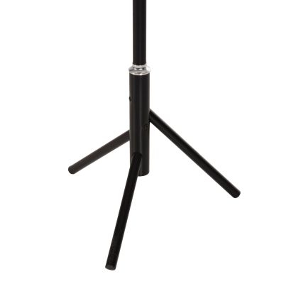 FLOOR STANDING HANGER HM9574.01 METALLIC IN BLACK COLOR-8 HANGING POSITIONS 48x48x173Hcm.