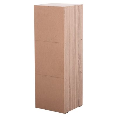 CABINET WITH 3 STORAGE SPACES SORIANO HM9939.11 SONAMA OAK MELAMINE 40x39x119Hcm.