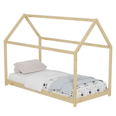 ДЕТСКО ЛЕГЛО PEPE HM677.01 t.MONTESSORI МАСИВНА БОРОВА ДЪРВИНА В НАТУРАЛ- 190x90см.