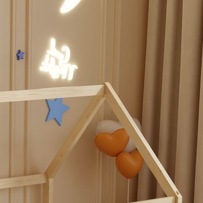 ДЕТСКО ЛЕГЛО PEPE HM677.01 t.MONTESSORI МАСИВНА БОРОВА ДЪРВИНА В НАТУРАЛ- 190x90см.