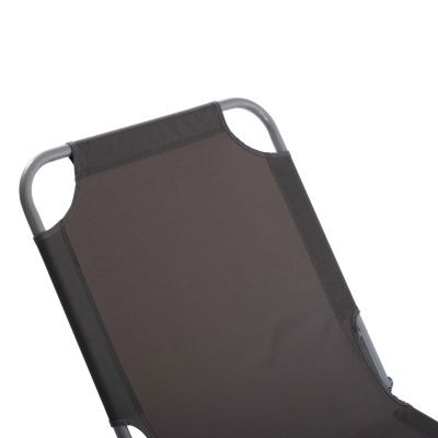 SUNBED HM5278.10 GREY METALLIC WITH GREY WATERPROOF FABRIC