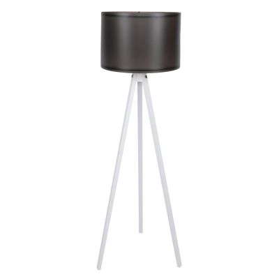 FLOOR LAMP IN WHITE AND BLACK HM7272.05 Φ38x145cm